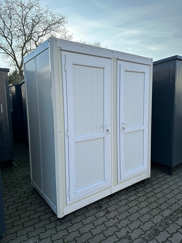 CONTENITORE SANITARIO 1,30 x 2,05 M CON DOPPIO WC