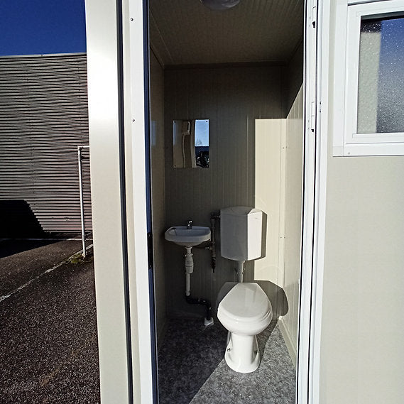BLOCCO SANITARI S1 CON WC E LAVELLO