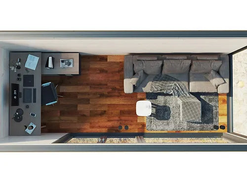MONOLOCALE CABINA 13,7 M2