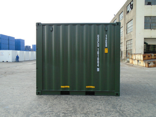 Nuovo container da trasporto da 10' verde/blu