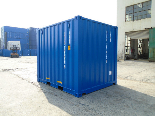Nuovo container da trasporto da 10' verde/blu