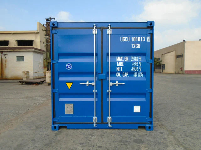 Nuovo container da trasporto da 10' verde/blu