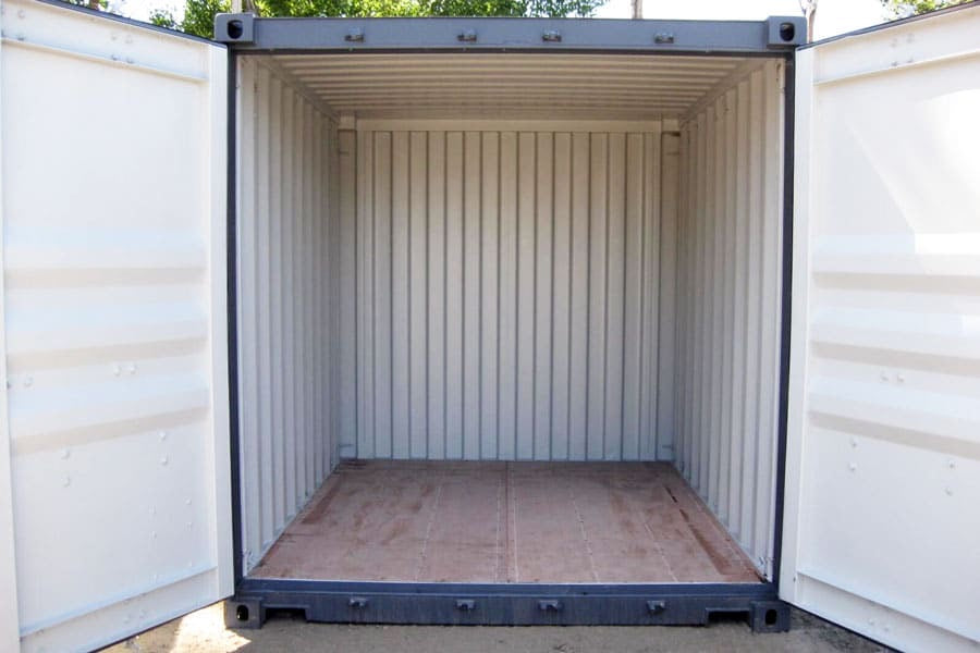 CONTENITORE MARITTIMO DA 10 FT NUOVO ROSSO/GRIGIO
