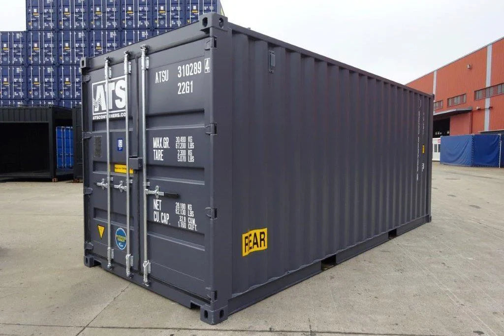 Nuovo container a tre porte da 20 piedi
