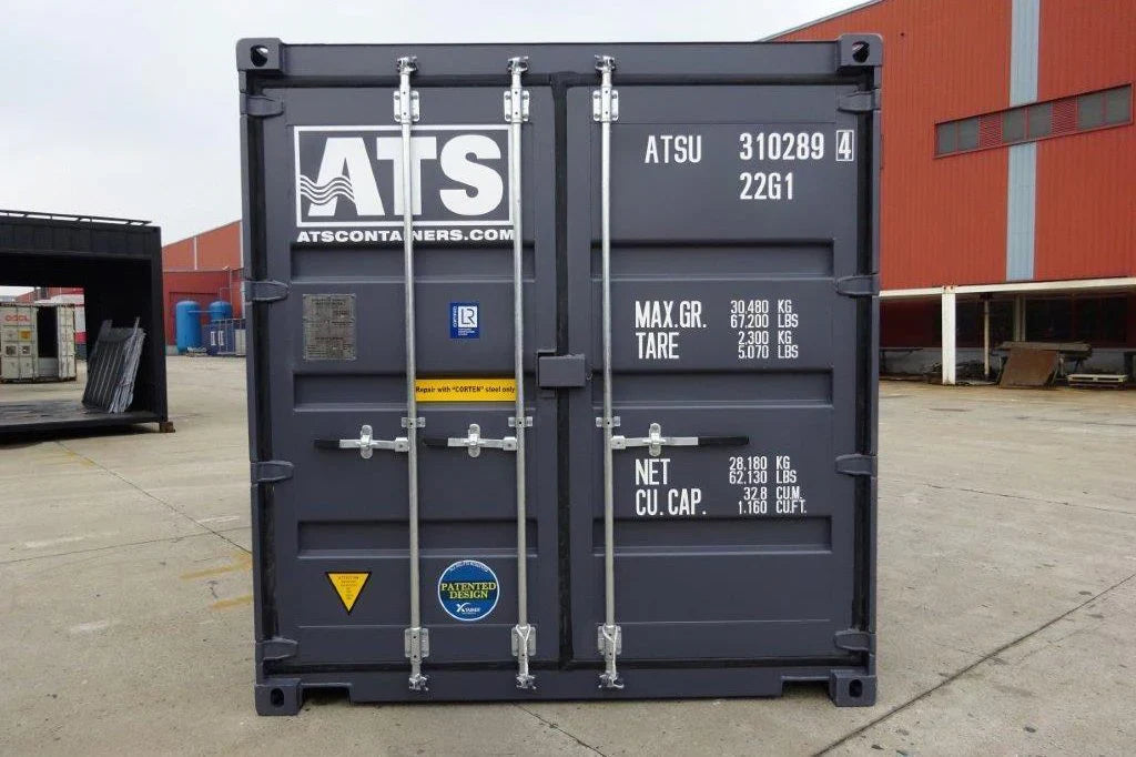 Nuovo container a tre porte da 20 piedi