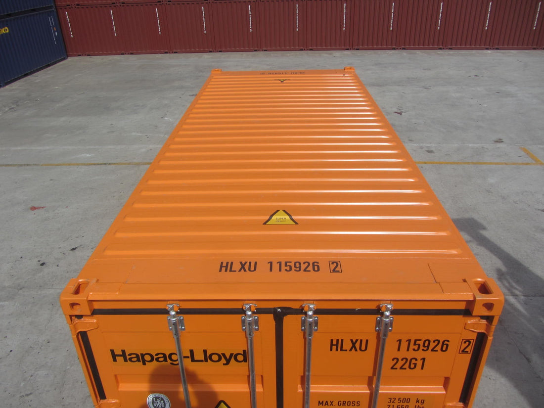 NUOVO CONTAINER MARITTIMO ARANCIONE DA 20'