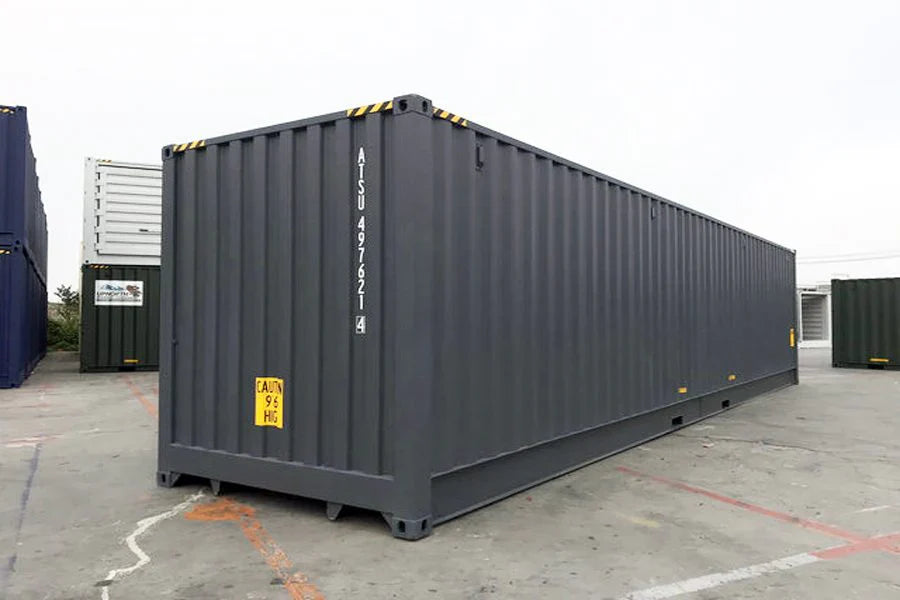 Nuovo container di 40 piedi a cubatura alta con accesso laterale completo
