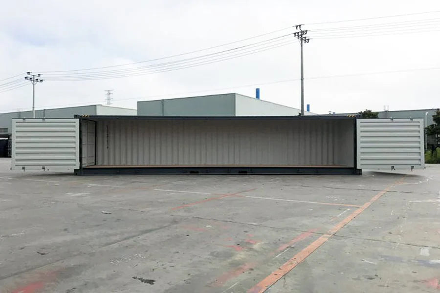 Nuovo container di 40 piedi a cubatura alta con accesso laterale completo