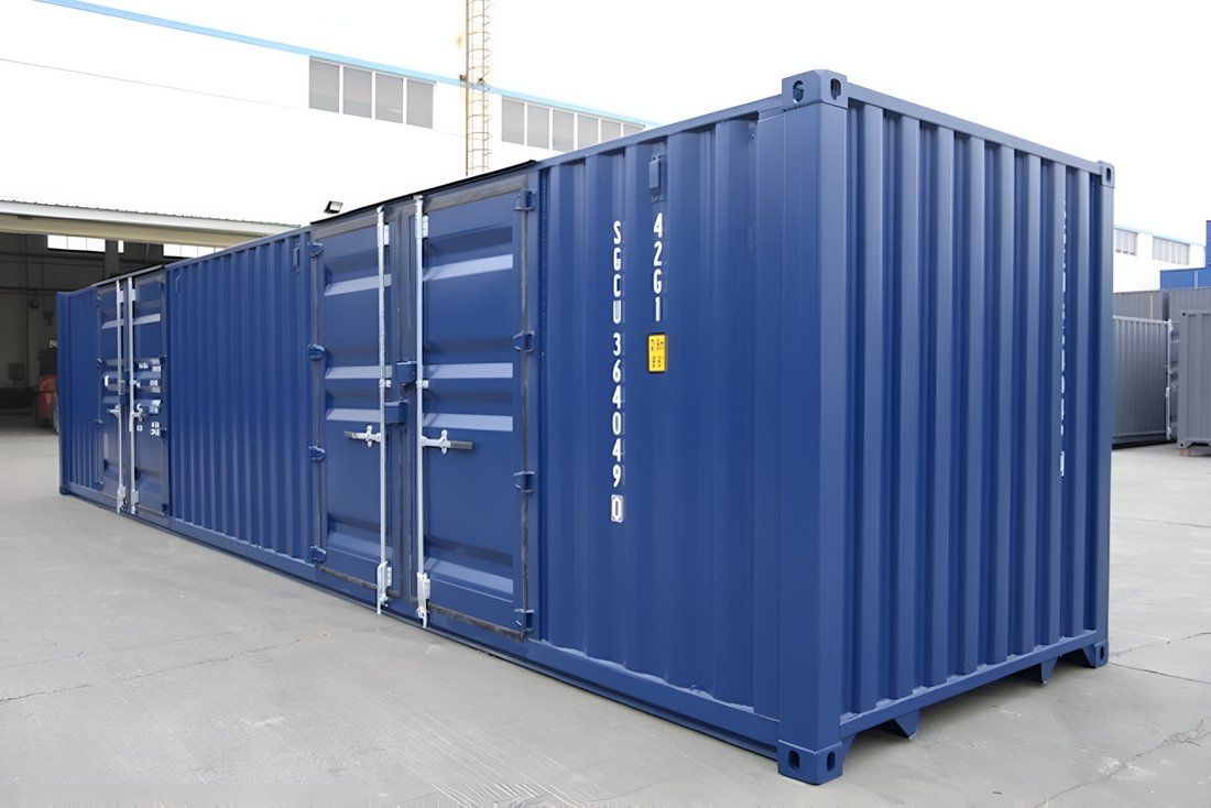 container da 40 piedi 4 porte di stoccaggio