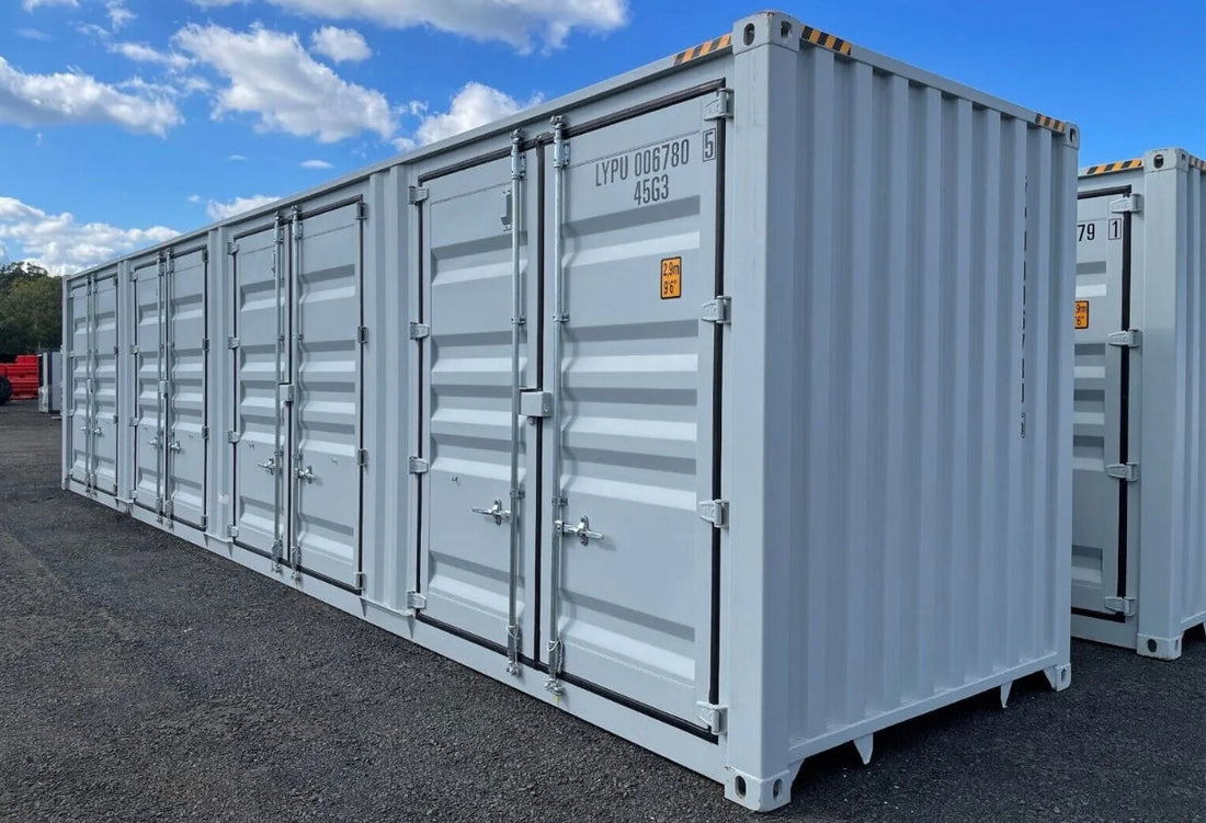 container da 40 piedi 4 porte di stoccaggio