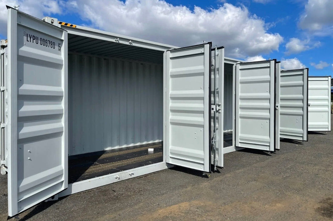 container da 40 piedi 4 porte di stoccaggio