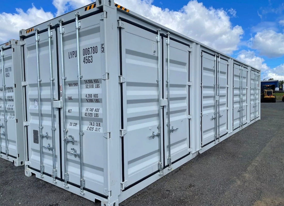 container da 40 piedi 4 porte di stoccaggio