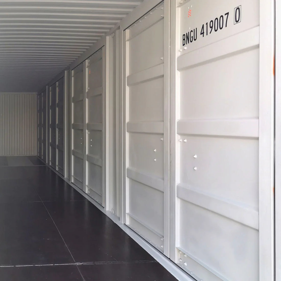 container da 40 piedi 4 porte di stoccaggio