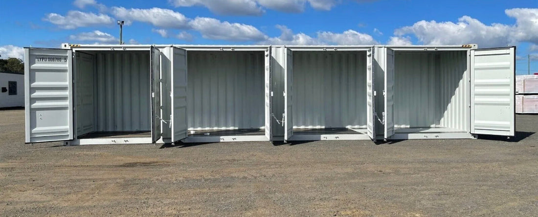 container da 40 piedi 4 porte di stoccaggio