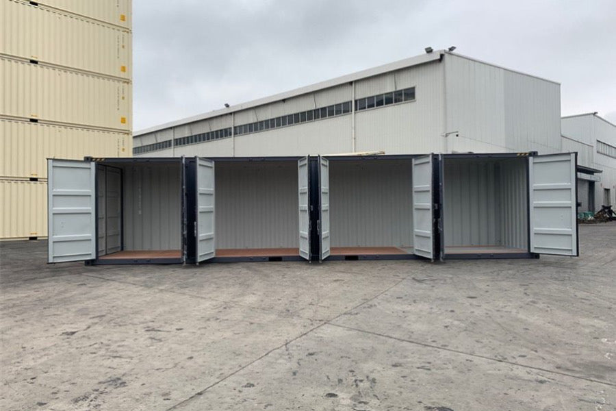 container da 40 piedi 4 porte di stoccaggio