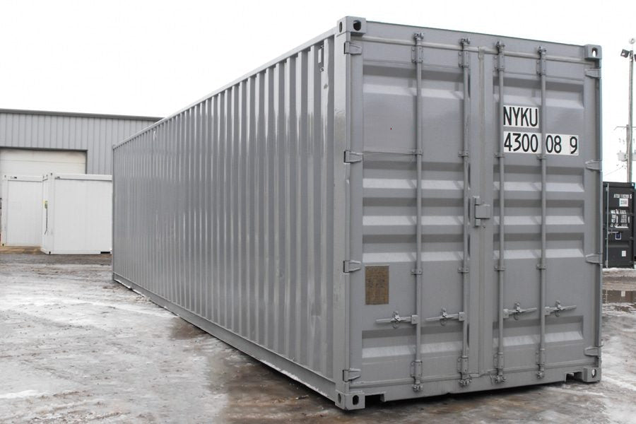 Container da 40 piedi con 3 porte avvolgibili