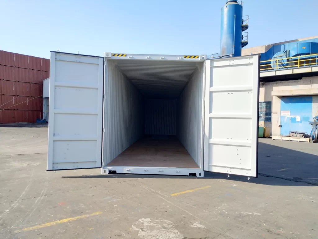 CONTENITORI MARITTIMI ALTI 45', CUBI LARGHI COME UN PALLET