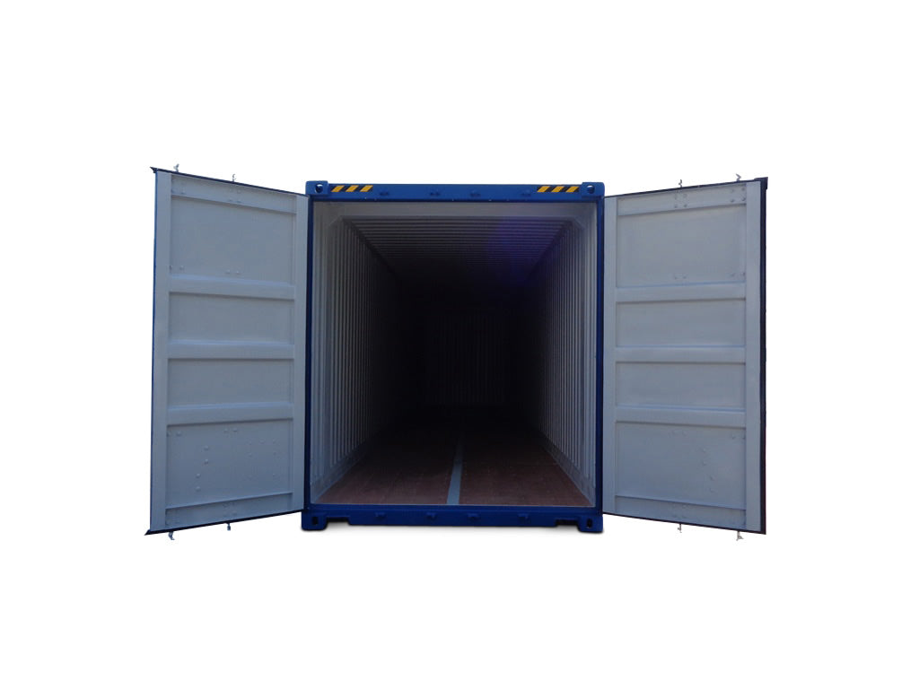 CONTENITORI MARITTIMI ALTI 45', CUBI LARGHI COME UN PALLET