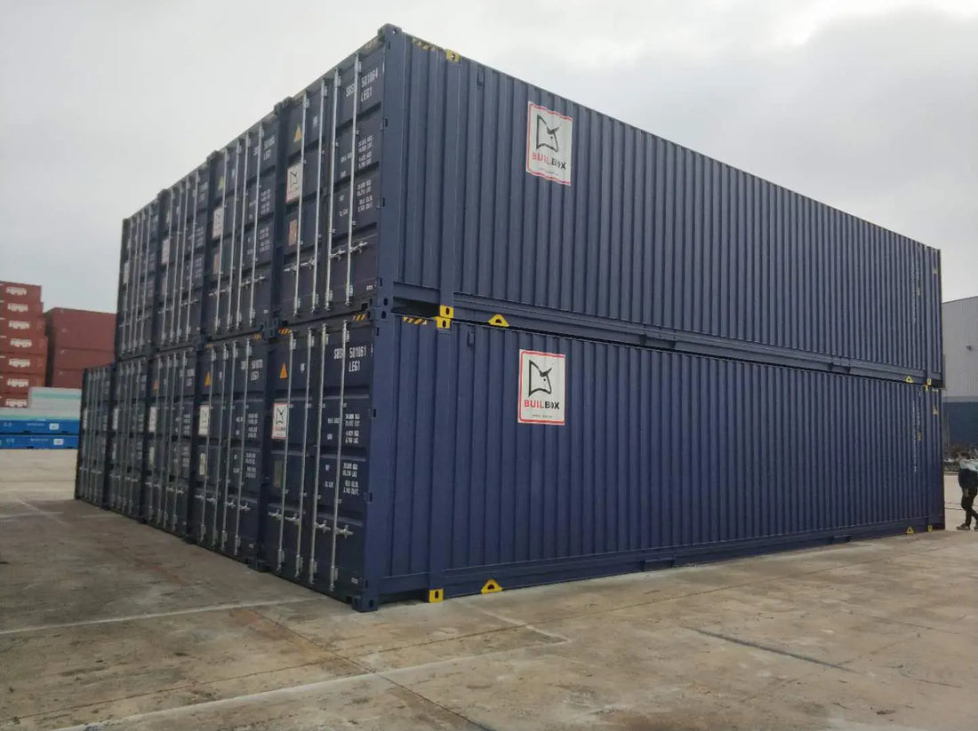 CONTENITORI MARITTIMI ALTI 45', CUBI LARGHI COME UN PALLET