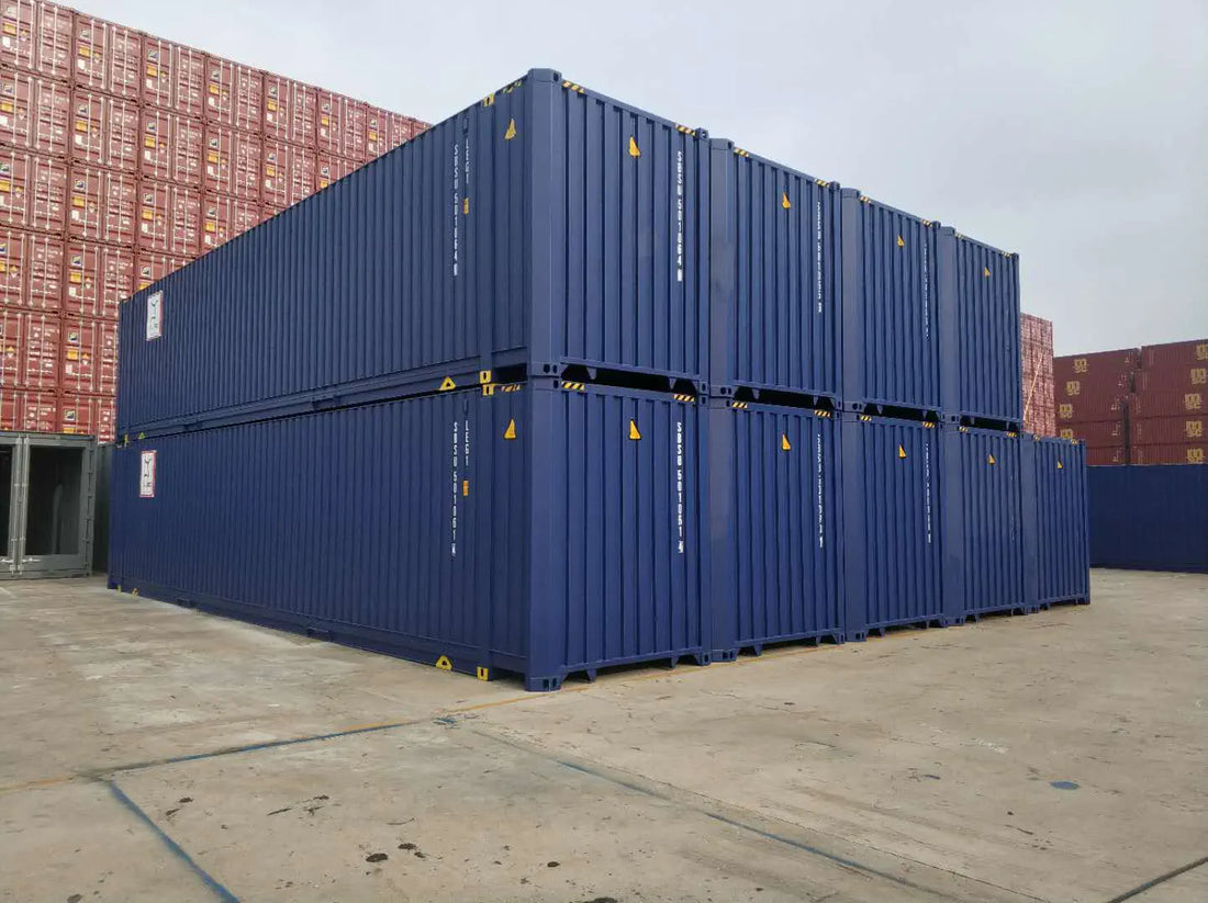 CONTENITORI MARITTIMI ALTI 45', CUBI LARGHI COME UN PALLET