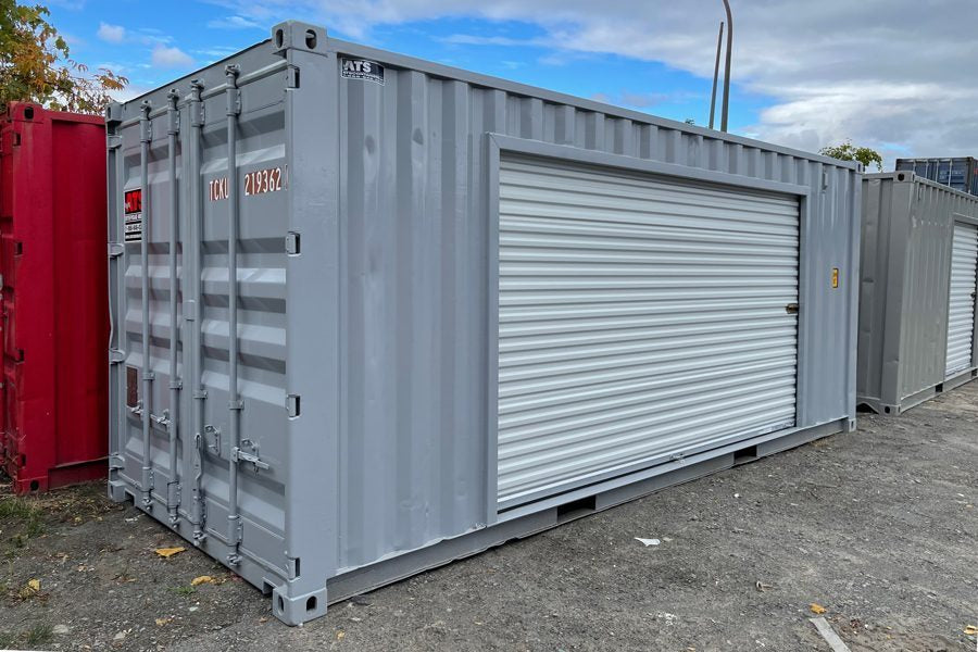 Container da 20 piedi con porta avvolgibile 12