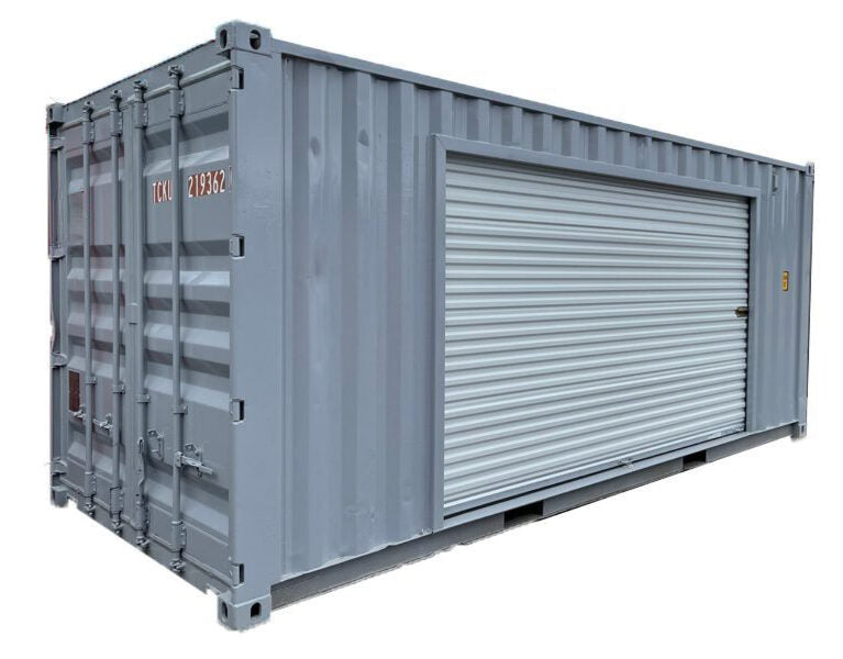 Container da 20 piedi con porta avvolgibile 12