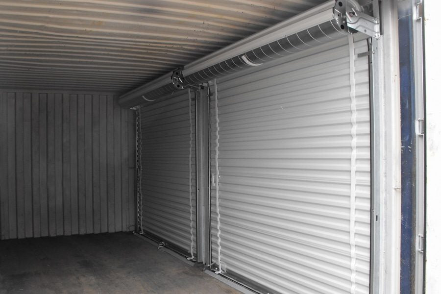 Container da 20 piedi con 2 porte avvolgibili 8
