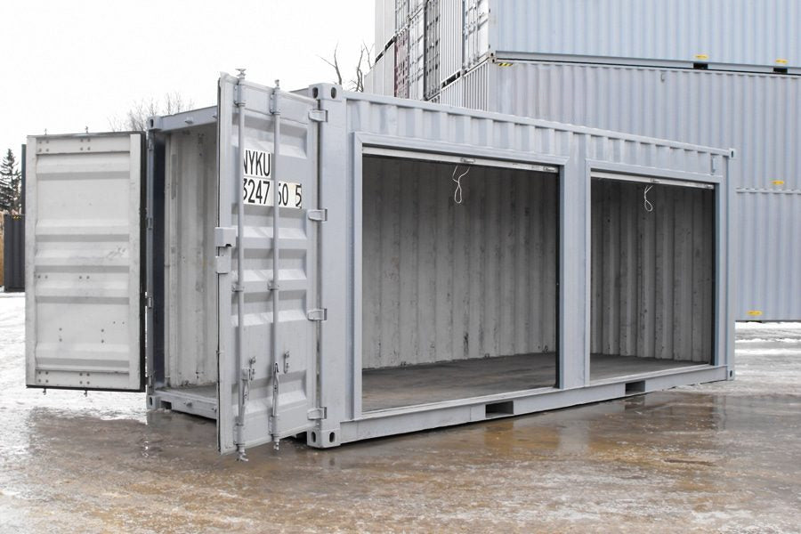 Container da 20 piedi con 2 porte avvolgibili 8