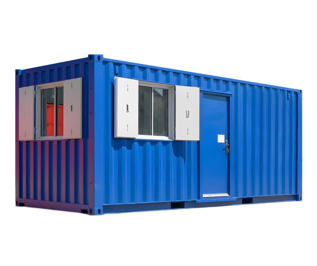 Container ufficio da 20 piedi con cucina e servizi igienici