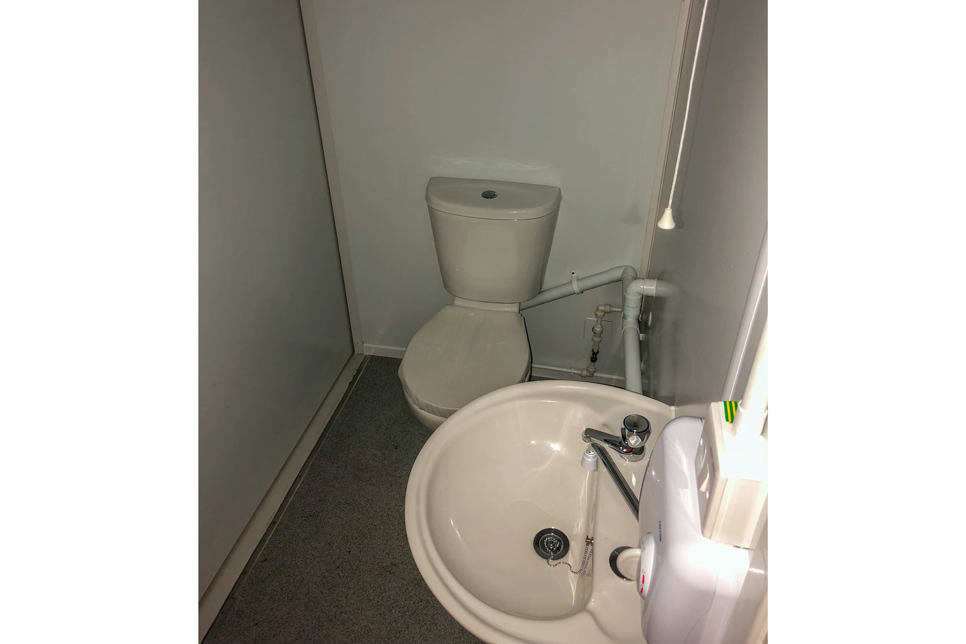 Container ufficio da 20 piedi con cucina e servizi igienici