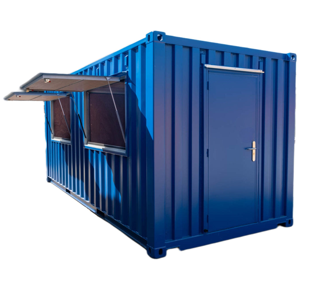Container da 20 piedi con doppio portello di servizio